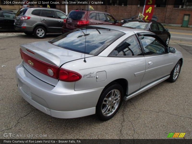 Ultra Silver Metallic / Graphite 2004 Chevrolet Cavalier LS Sport Coupe
