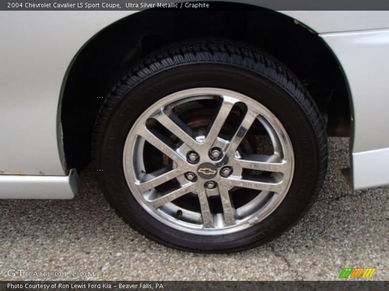 Ultra Silver Metallic / Graphite 2004 Chevrolet Cavalier LS Sport Coupe