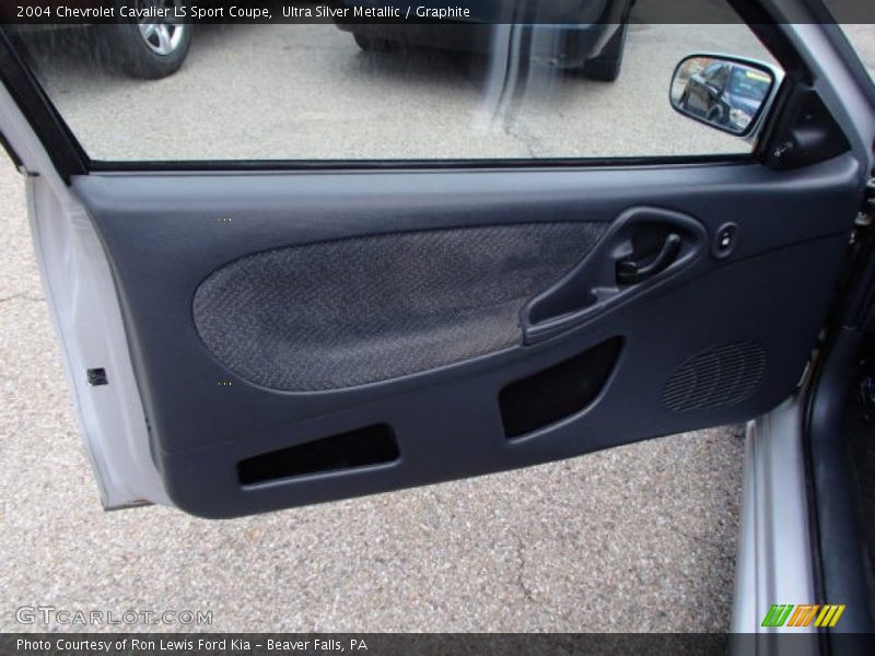 Ultra Silver Metallic / Graphite 2004 Chevrolet Cavalier LS Sport Coupe