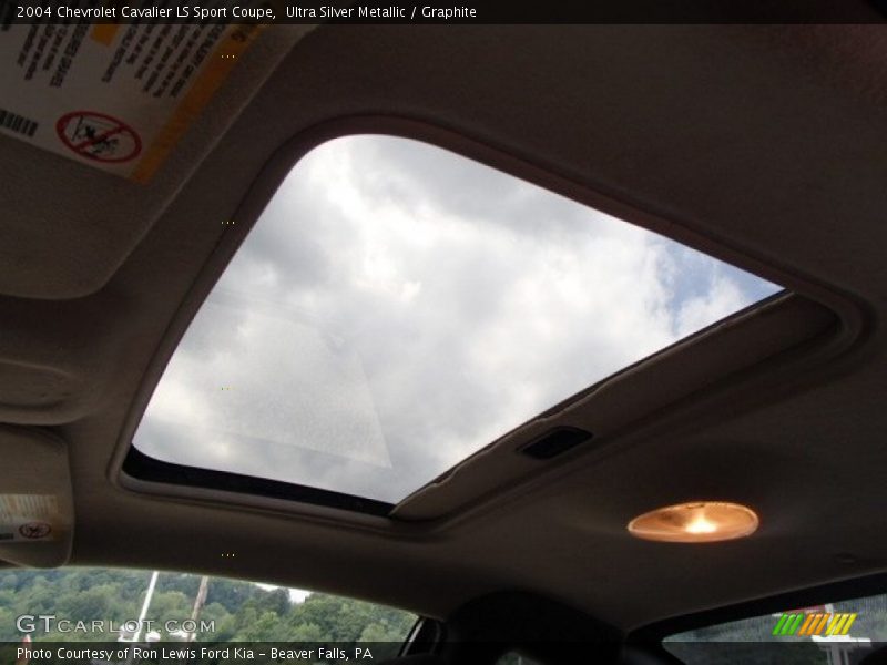 Ultra Silver Metallic / Graphite 2004 Chevrolet Cavalier LS Sport Coupe