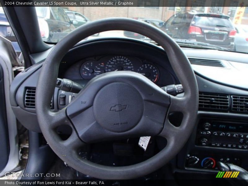 Ultra Silver Metallic / Graphite 2004 Chevrolet Cavalier LS Sport Coupe