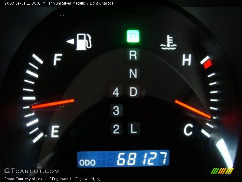 Millennium Silver Metallic / Light Charcoal 2003 Lexus ES 300