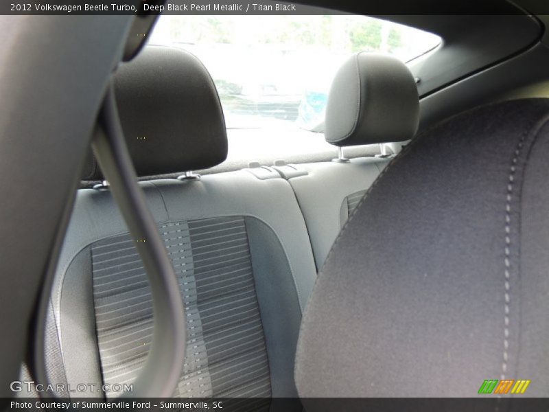 Deep Black Pearl Metallic / Titan Black 2012 Volkswagen Beetle Turbo