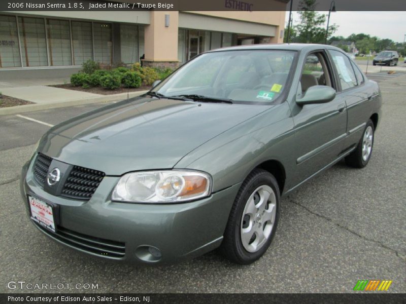 Jaded Metallic / Taupe Beige 2006 Nissan Sentra 1.8 S