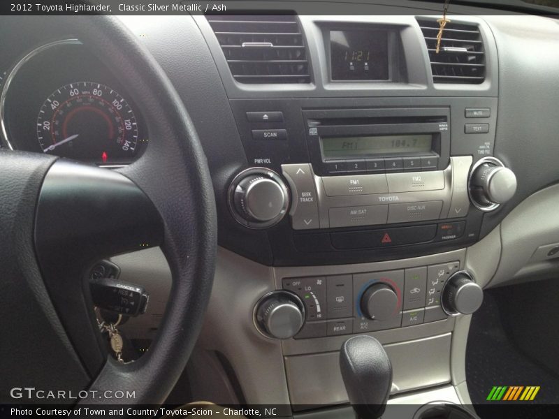 Classic Silver Metallic / Ash 2012 Toyota Highlander