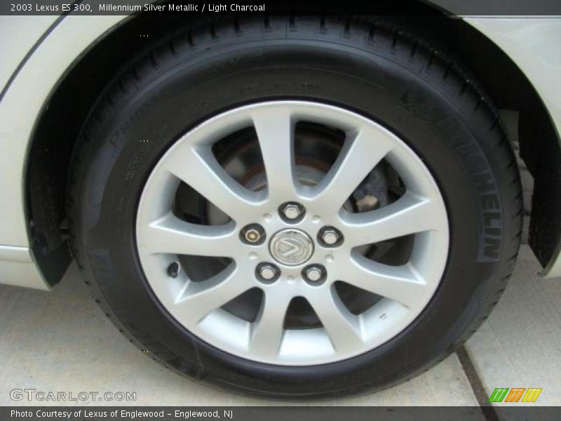 Millennium Silver Metallic / Light Charcoal 2003 Lexus ES 300