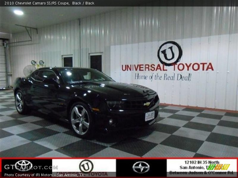 Black / Black 2010 Chevrolet Camaro SS/RS Coupe