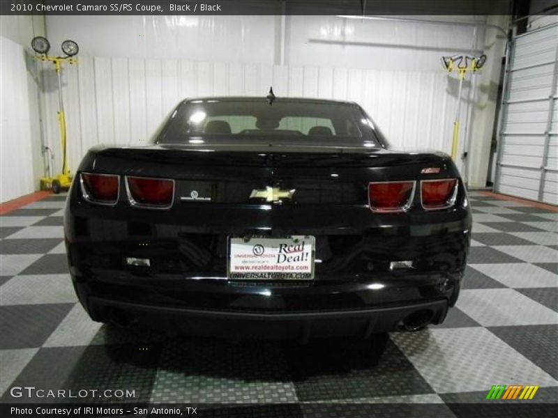 Black / Black 2010 Chevrolet Camaro SS/RS Coupe