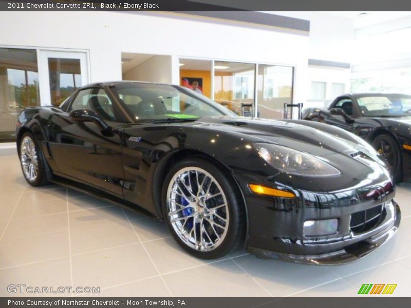 Front 3/4 View of 2011 Corvette ZR1