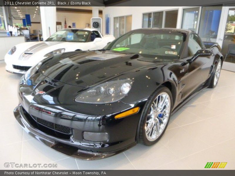 Front 3/4 View of 2011 Corvette ZR1