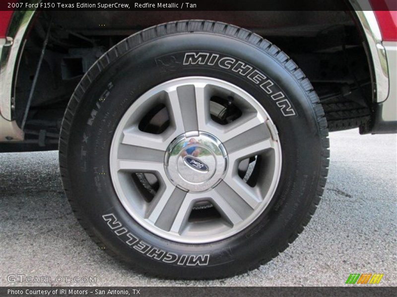 Redfire Metallic / Tan 2007 Ford F150 Texas Edition SuperCrew