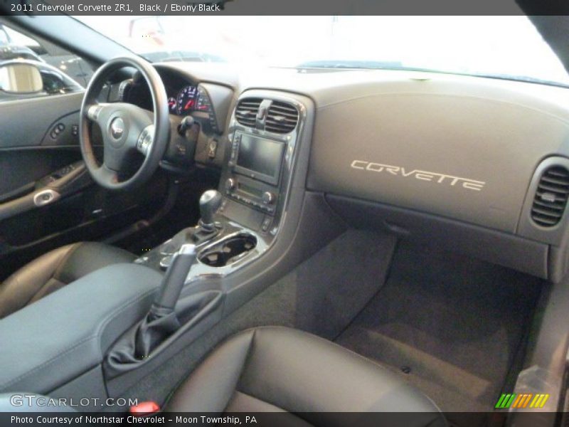 Dashboard of 2011 Corvette ZR1