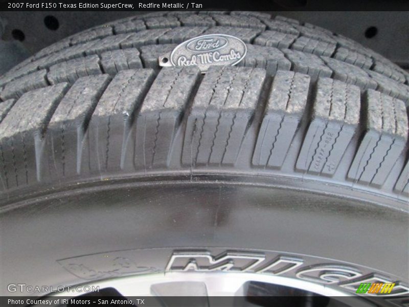Redfire Metallic / Tan 2007 Ford F150 Texas Edition SuperCrew