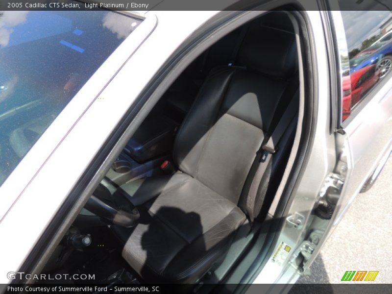 Light Platinum / Ebony 2005 Cadillac CTS Sedan