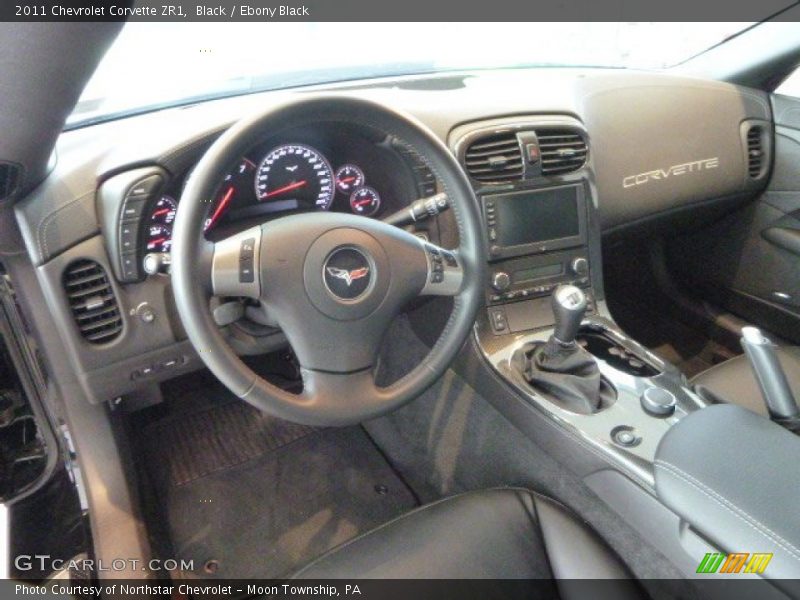  2011 Corvette ZR1 Ebony Black Interior