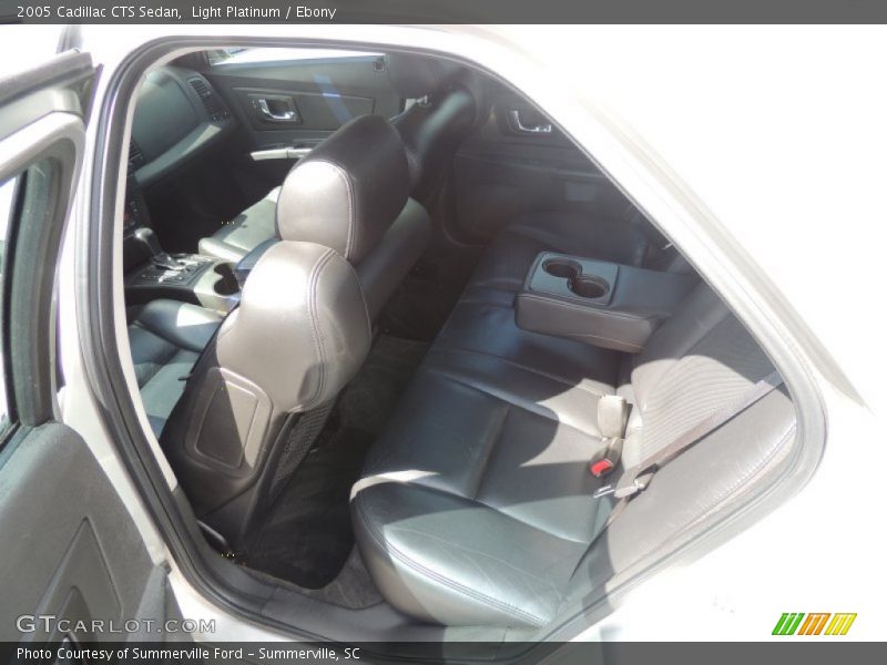 Light Platinum / Ebony 2005 Cadillac CTS Sedan
