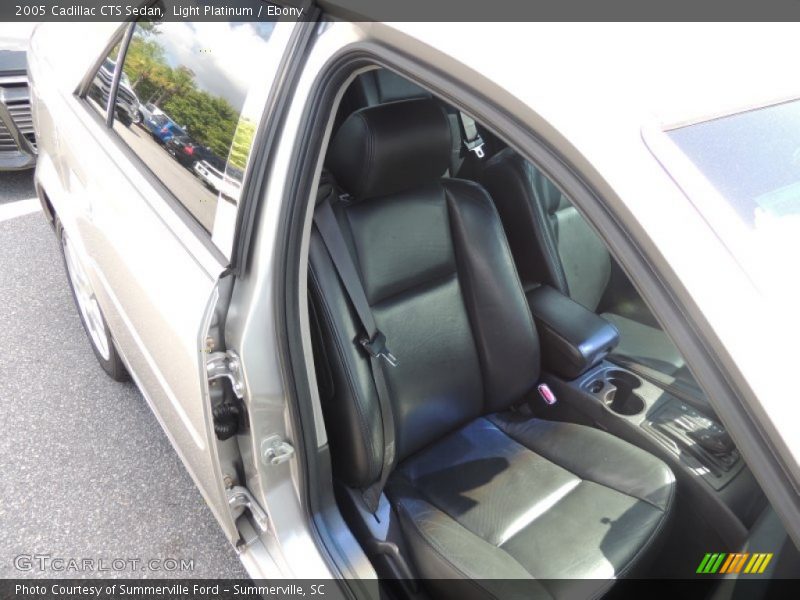 Light Platinum / Ebony 2005 Cadillac CTS Sedan