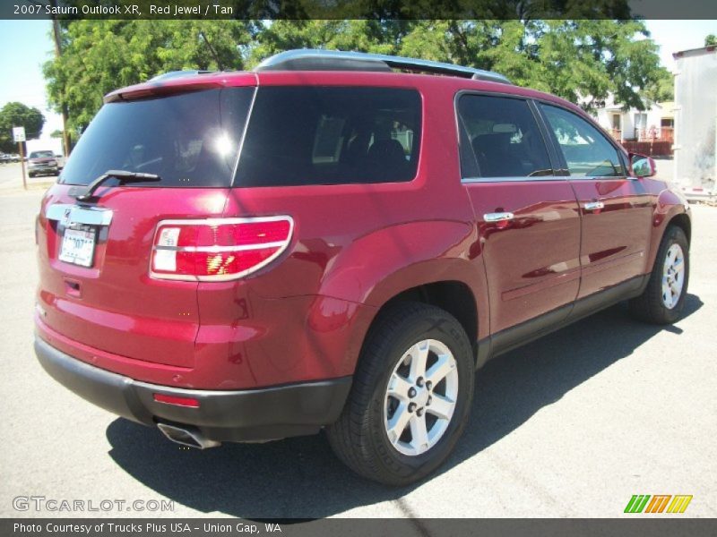Red Jewel / Tan 2007 Saturn Outlook XR