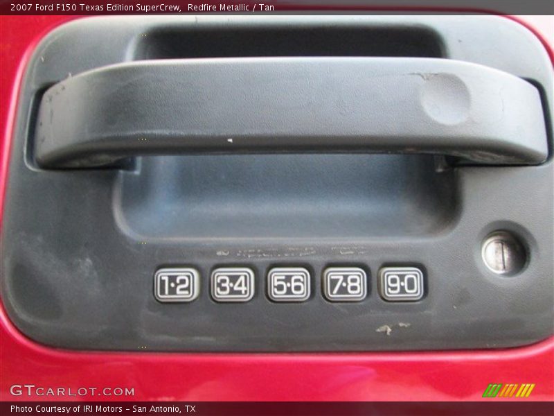 Redfire Metallic / Tan 2007 Ford F150 Texas Edition SuperCrew