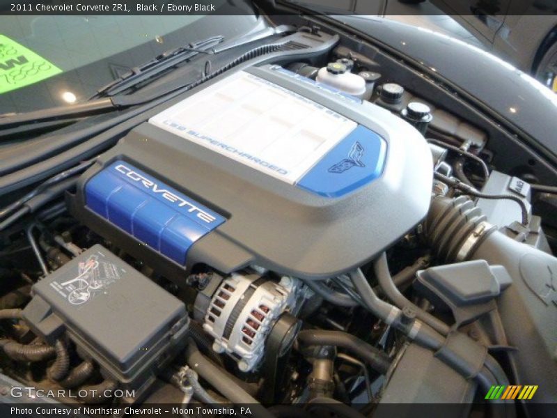  2011 Corvette ZR1 Engine - 6.2 Liter Supercharged OHV 16-Valve LS9 V8