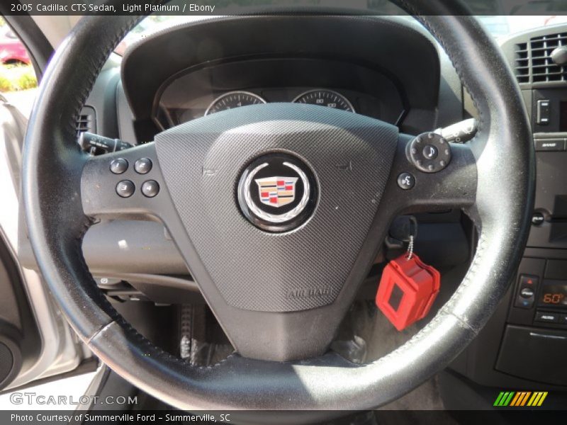 Light Platinum / Ebony 2005 Cadillac CTS Sedan