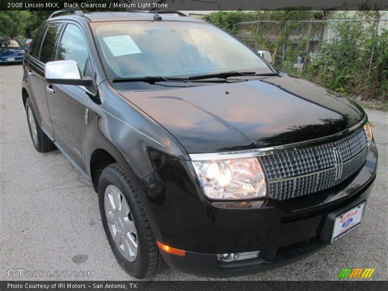 Black Clearcoat / Medium Light Stone 2008 Lincoln MKX