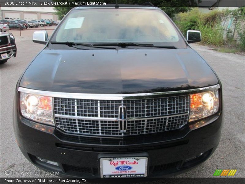 Black Clearcoat / Medium Light Stone 2008 Lincoln MKX