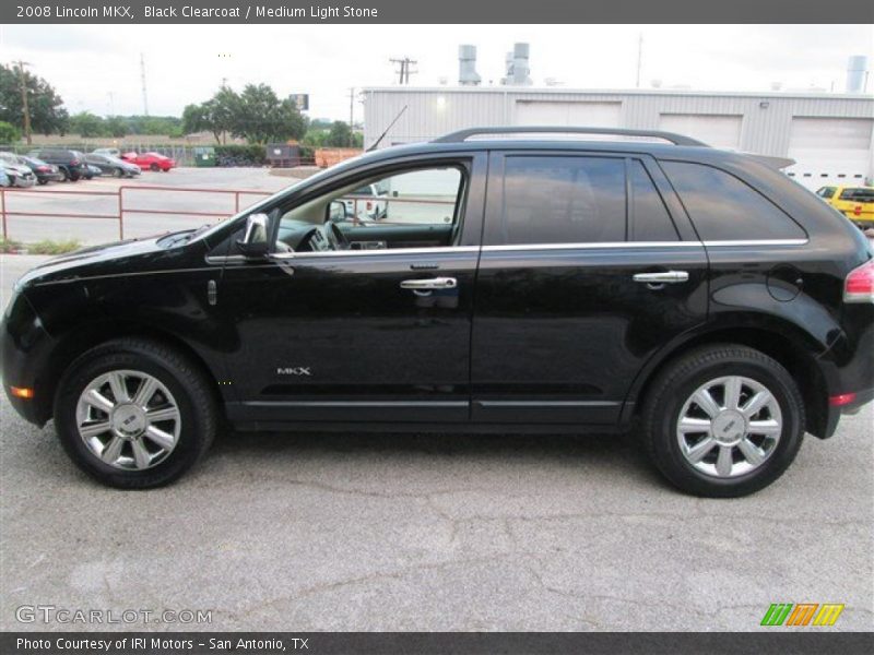 Black Clearcoat / Medium Light Stone 2008 Lincoln MKX