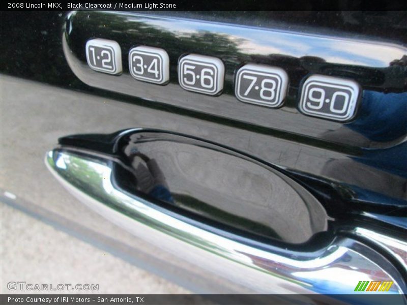 Black Clearcoat / Medium Light Stone 2008 Lincoln MKX