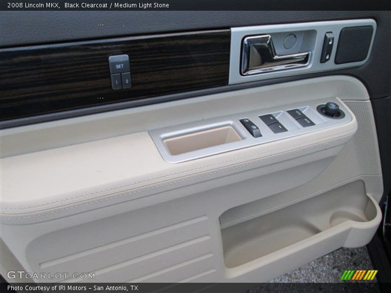 Black Clearcoat / Medium Light Stone 2008 Lincoln MKX