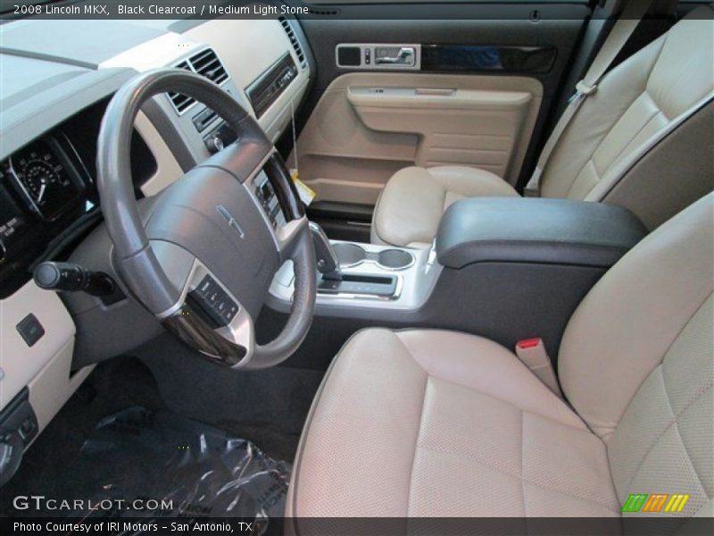 Black Clearcoat / Medium Light Stone 2008 Lincoln MKX