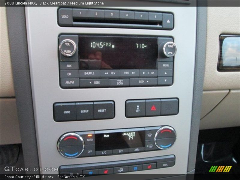 Black Clearcoat / Medium Light Stone 2008 Lincoln MKX