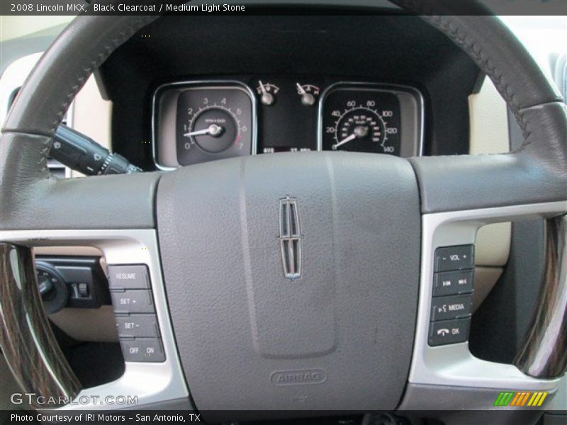 Black Clearcoat / Medium Light Stone 2008 Lincoln MKX