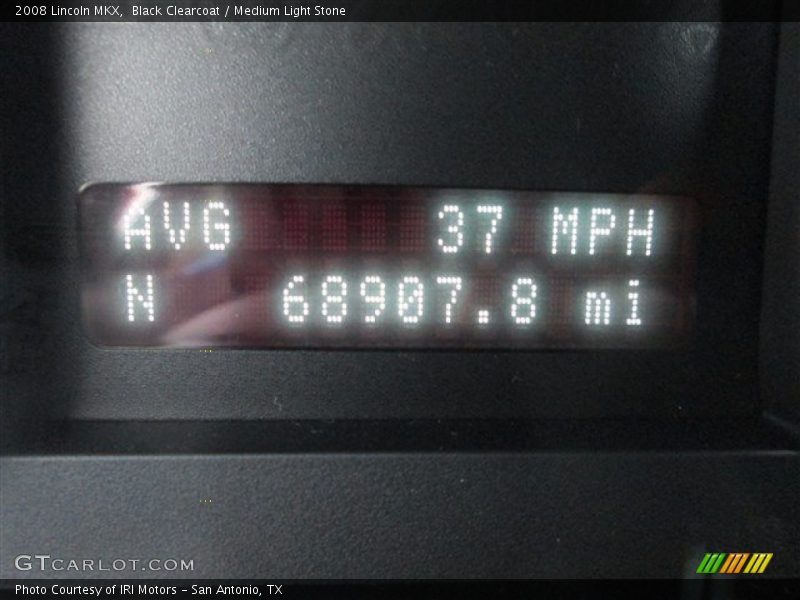 Black Clearcoat / Medium Light Stone 2008 Lincoln MKX