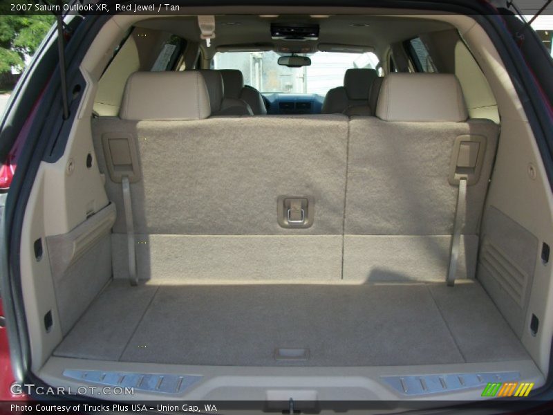 Red Jewel / Tan 2007 Saturn Outlook XR