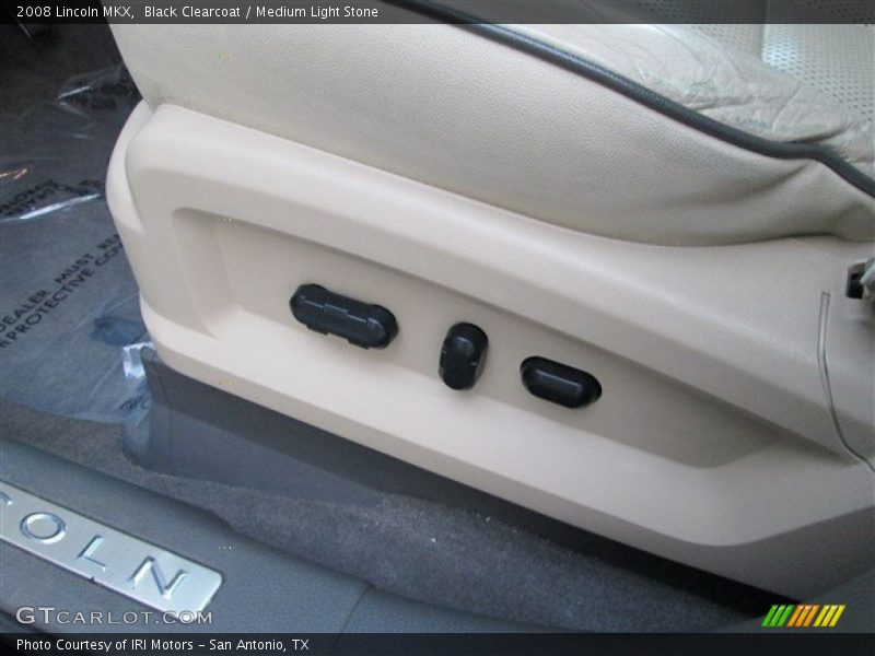 Black Clearcoat / Medium Light Stone 2008 Lincoln MKX