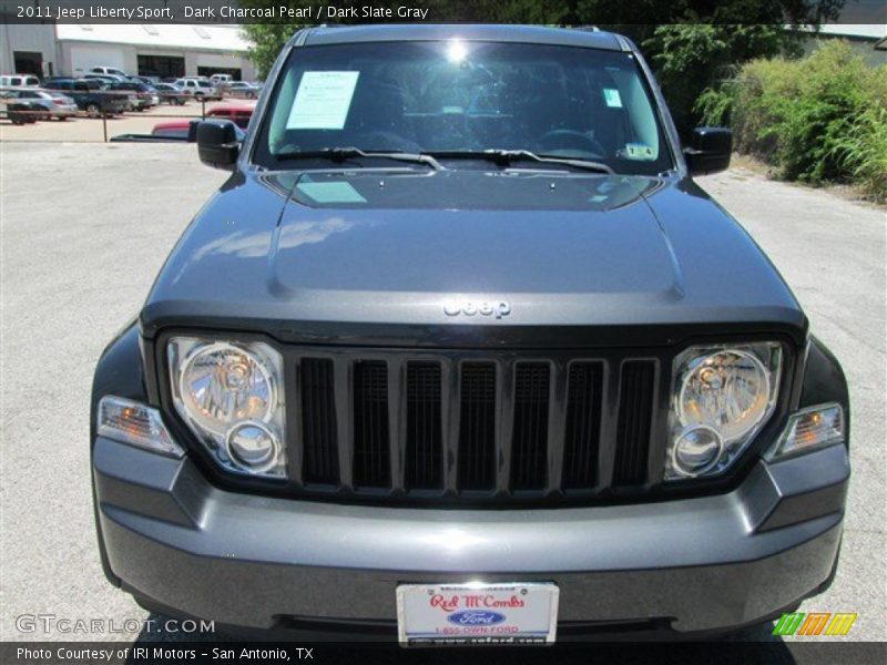 Dark Charcoal Pearl / Dark Slate Gray 2011 Jeep Liberty Sport