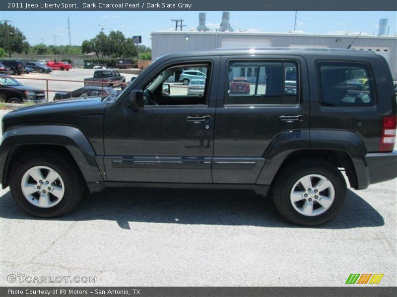 Dark Charcoal Pearl / Dark Slate Gray 2011 Jeep Liberty Sport
