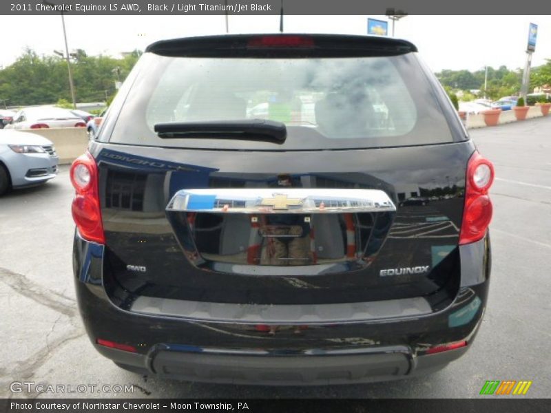 Black / Light Titanium/Jet Black 2011 Chevrolet Equinox LS AWD