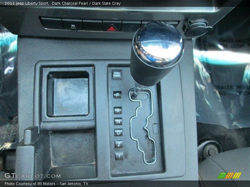 Dark Charcoal Pearl / Dark Slate Gray 2011 Jeep Liberty Sport