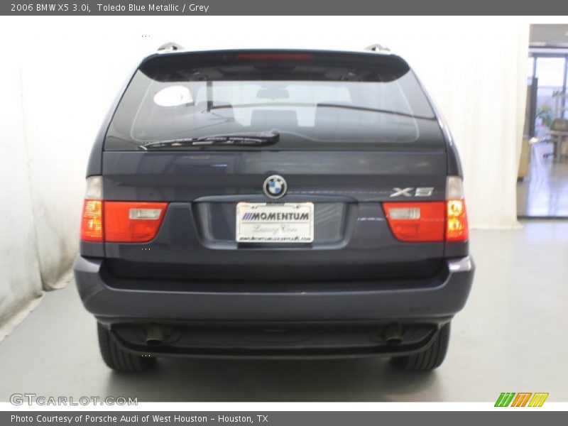 Toledo Blue Metallic / Grey 2006 BMW X5 3.0i