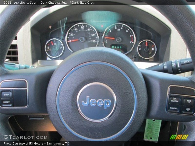 Dark Charcoal Pearl / Dark Slate Gray 2011 Jeep Liberty Sport
