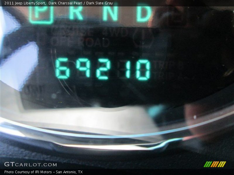 Dark Charcoal Pearl / Dark Slate Gray 2011 Jeep Liberty Sport