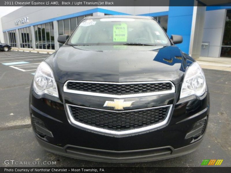 Black / Light Titanium/Jet Black 2011 Chevrolet Equinox LS AWD