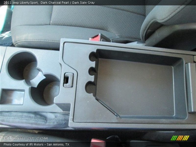 Dark Charcoal Pearl / Dark Slate Gray 2011 Jeep Liberty Sport