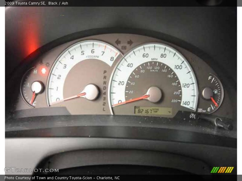 Black / Ash 2009 Toyota Camry SE