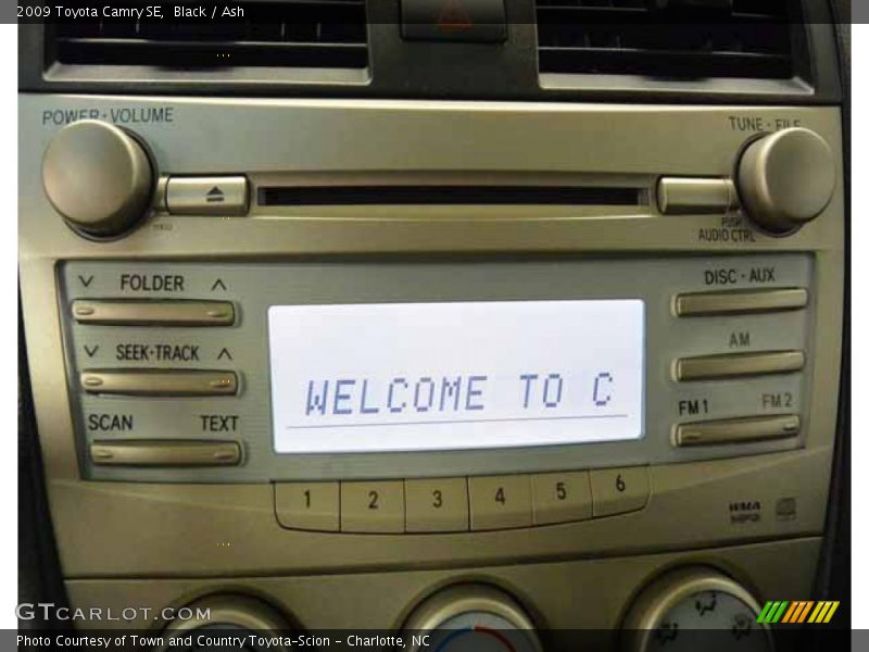 Black / Ash 2009 Toyota Camry SE