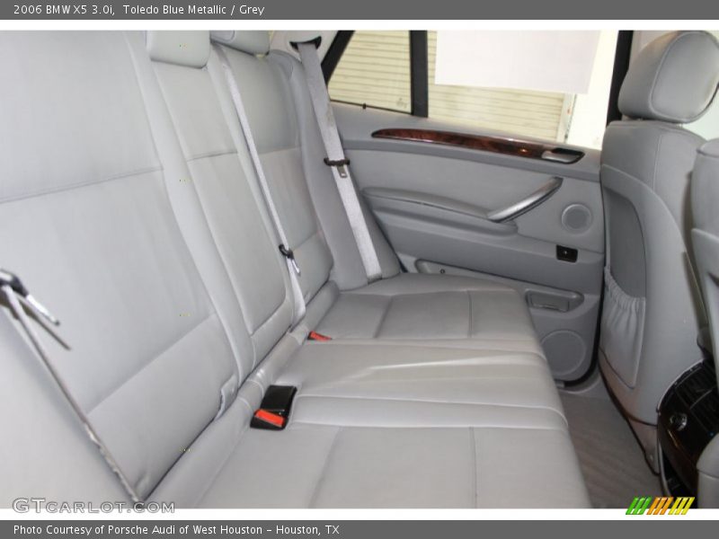 Toledo Blue Metallic / Grey 2006 BMW X5 3.0i