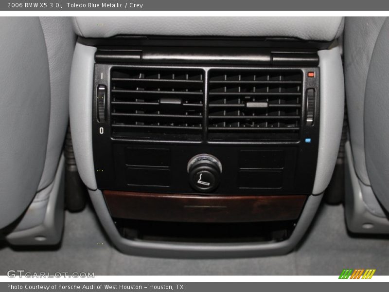 Toledo Blue Metallic / Grey 2006 BMW X5 3.0i