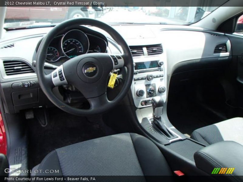 Crystal Red Tintcoat / Ebony 2012 Chevrolet Malibu LT